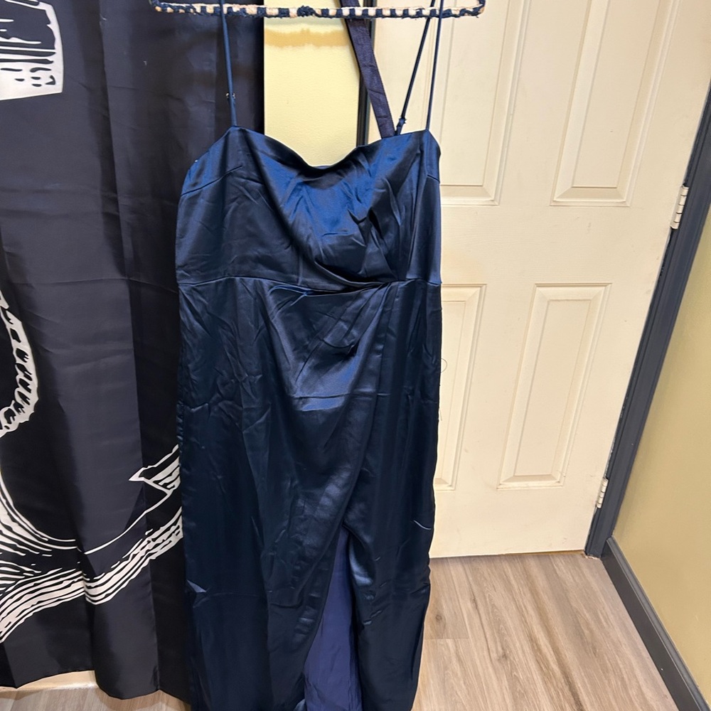 Lulu’s Elegant Navy Blue Women's Dress XL